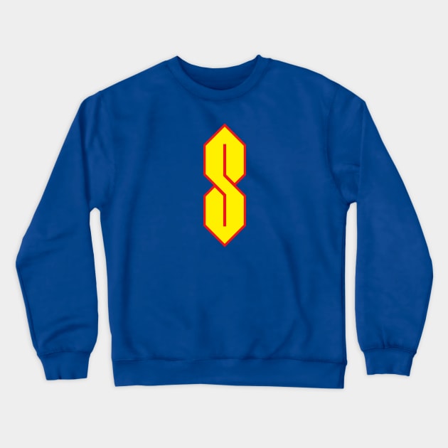 Super S Crewneck Sweatshirt by joshthecartoonguy